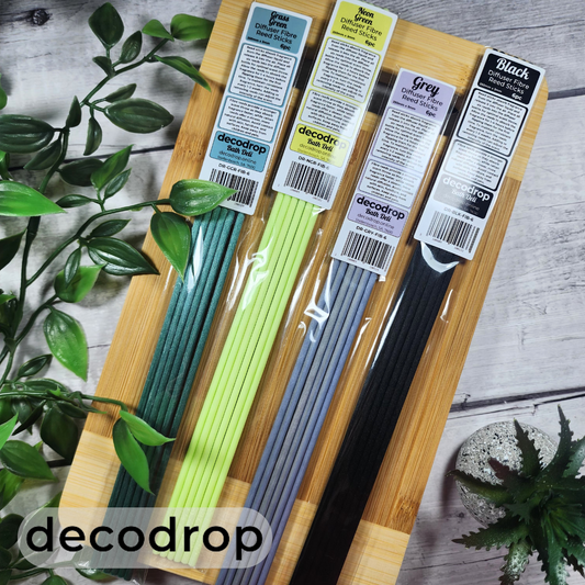 Black Fibre Reed Sticks (6pcs)