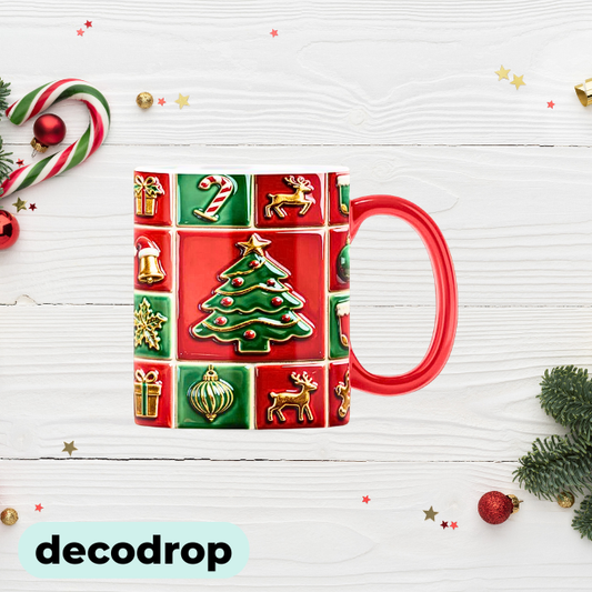 Christmas Tile Mug