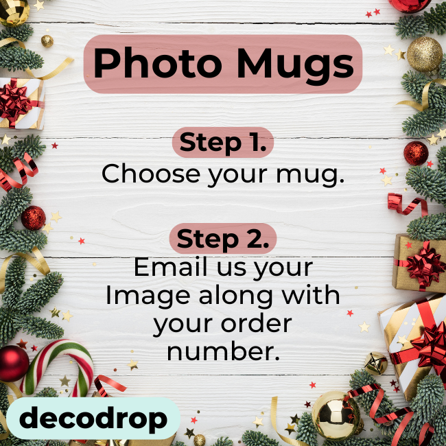 Candy Cane Photo Mug