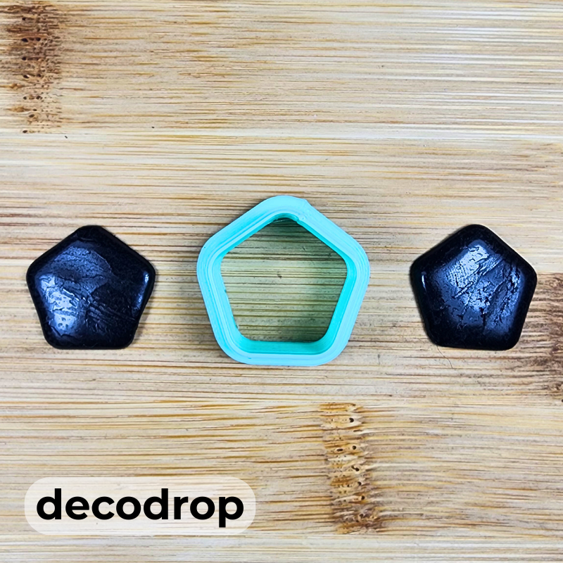 Chunky Pentagon Polymer Clay Cutter | 5β100mm | 28 Sizes