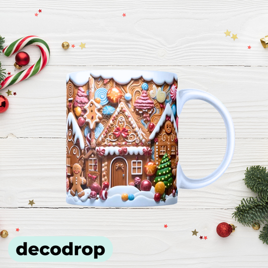 Gingerbread Village Mug