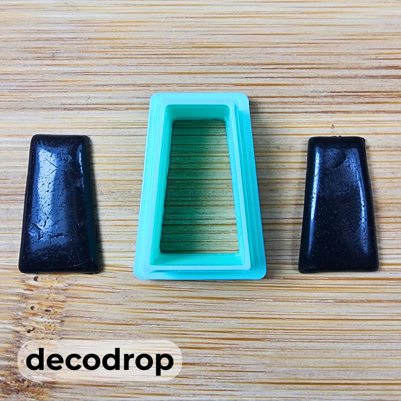 Trapezoid Polymer Clay Cutter | 5β100mm | 28 Sizes