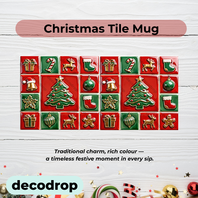 Christmas Tile Mug