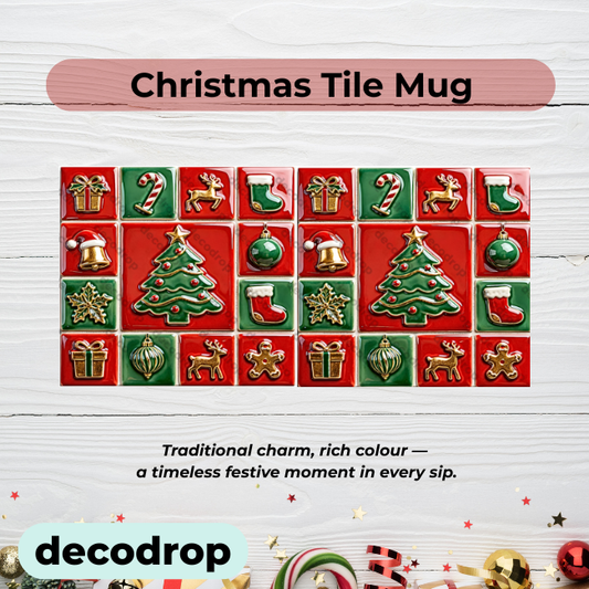 Christmas Tile Mug