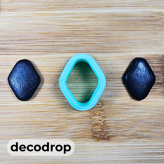 Chunky Diamond Polymer Clay Cutter | 5–100mm | 28 Sizes