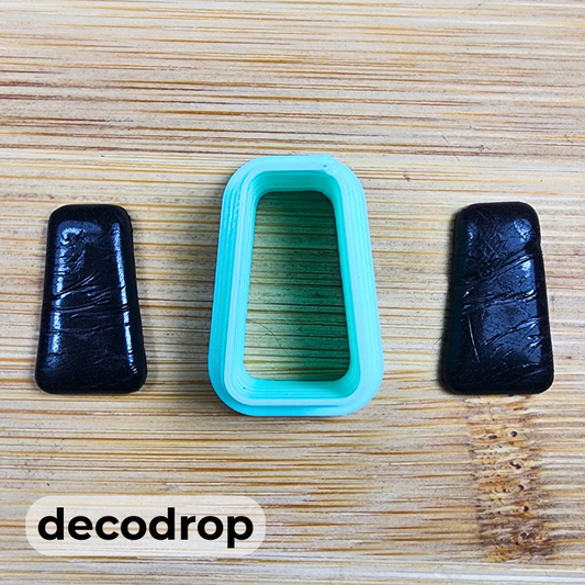 Chunky Trapezoid Polymer Clay Cutter | 5–100mm | 28 Sizes