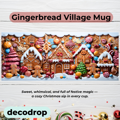 Gingerbread Village Mug