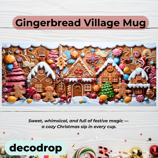 Gingerbread Village Mug