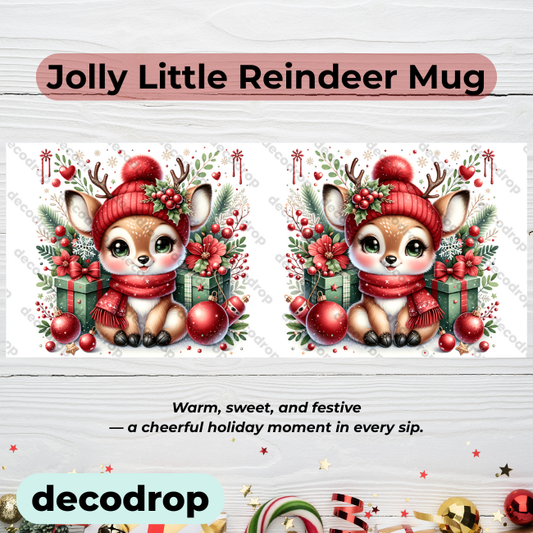 Jolly Little Reindeer Mug