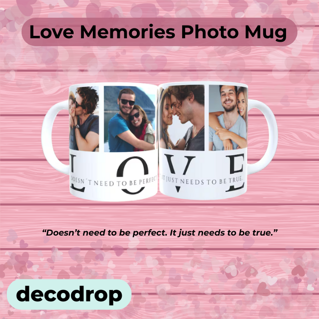 Love Memories Photo Mug