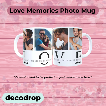 Love Memories Photo Mug