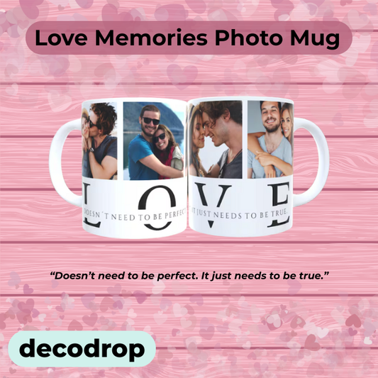 Love Memories Photo Mug